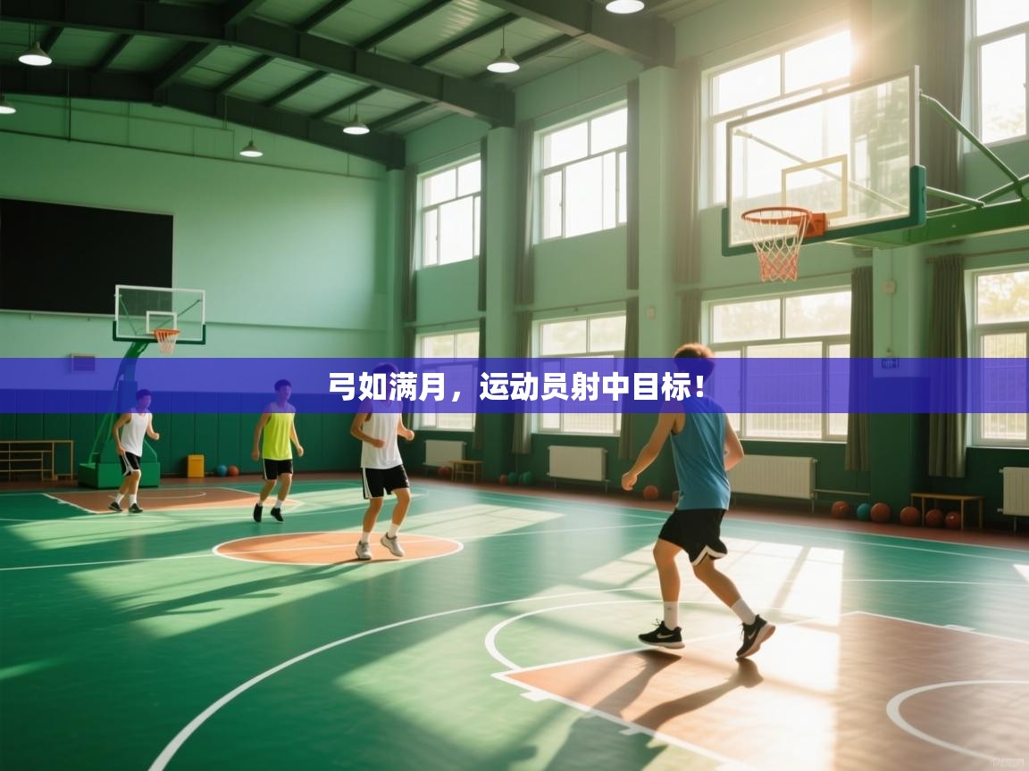 弓如满月,运动员射中目标! 第2张